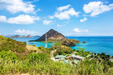 Maymun ve Kukusan Kecil Adaları, Labuan Bajo, Ost Nusa Tenggara, Flores, Endonezya, Güneydoğu Asya