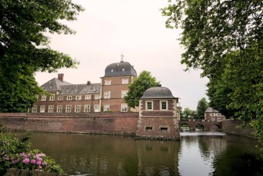 Ahaus Kalesi, Kuzey Ren-Vestfalya, Almanya, Avrupa