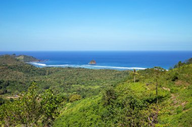 Beach Batudaeng, Island Lombok, Endonezya, Güneydoğu Asya