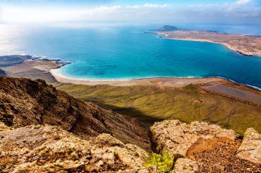 La Graciosa Adası, Lanzarote Adası, Kanarya Adaları, İspanya, Avrupa