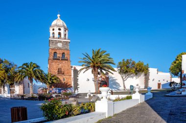Kilise Iglesia de Nuestra Senora de Guadalupe, Teguise, Lanzarote Adası, Kanarya Adaları, İspanya, Avrupa