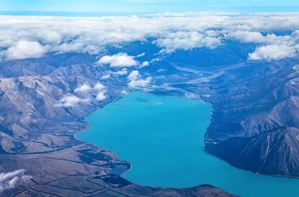 Ohau Gölü, Canterbury, Güney Adası, Yeni Zelanda, Okyanusya