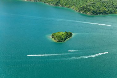 Picton Körfezi, Marlborough Sesleri, Güney Adası, Yeni Zelanda, Okyanus
