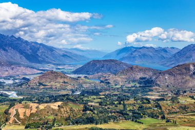 Queenstown Vadisi, Otago, Güney Adası, Yeni Zelanda, Okyanus
