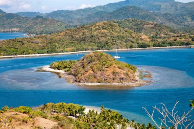 Gili Goleng Adası ve Lombok Adası kıyıları, Endonezya, Güneydoğu Asya