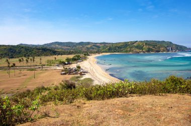 Areguling Sahili, Lombok, Endonezya, Güneydoğu Asya