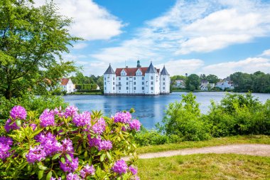 Glucksburg Şatosu, Schleswig-Holstein, Almanya, Avrupa