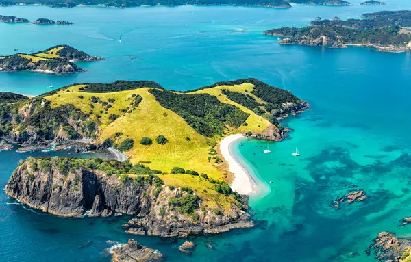 Waewaetorea Adası, Adalar Körfezi, Kuzey Adası, Yeni Zelanda, Okyanusya. 