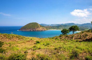 Mawun Körfezi, Ada Lombok, Endonezya, Güneydoğu Asya
