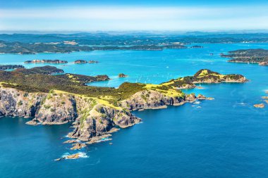 Urupukapuka Adası, Adalar Körfezi, Kuzey Adası, Yeni Zelanda, Okyanusya. 