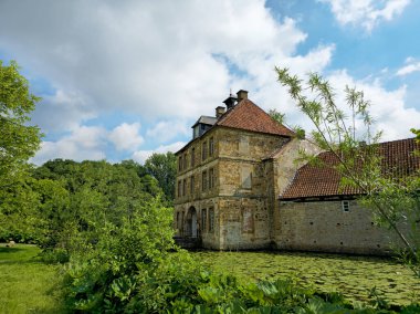 Tatenhausen Kalesi, Kuzey Ren-Vestfalya, Almanya, Avrupa