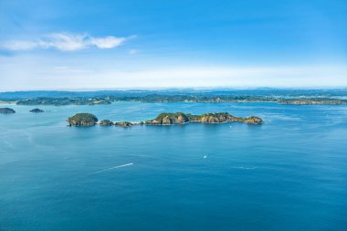 Motuarohia Adası, Adalar Körfezi, Kuzey Adası, Yeni Zelanda, Okyanusya. 