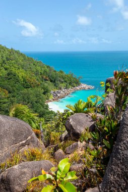 Anse Georgette Sahili, Praslin Adası, Seyşeller Cumhuriyeti, Afrika