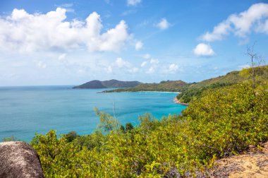 Anse Lazio Plajı, Praslin Adası, Seyşeller Cumhuriyeti, Afrika