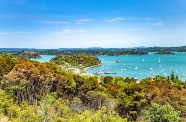 Russel Limanı, Kororareka Point, Kuzey Adası, Yeni Zelanda, Okyanusya. 