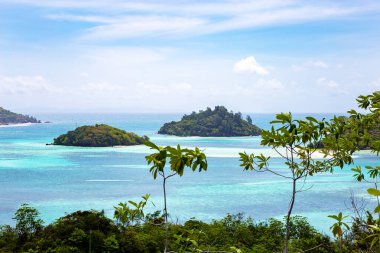 Round ve Moyenne Adaları, Mahe, Seyşeller, Afrika.