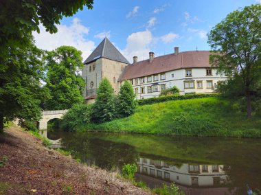 Su Kalesi Rhede, Kuzey Ren-Vestfalya, Almanya, Avrupa