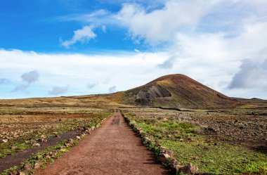Colorada Dağı, Fuerteventura Adası, Kanarya Adaları, İspanya, Avrupa