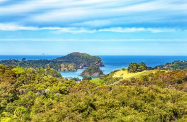 Küçük Deniz feneri, Tutukaka, Kuzey Adası, Yeni Zelanda, Okyanusya ile Kukutauwhau Adası.
