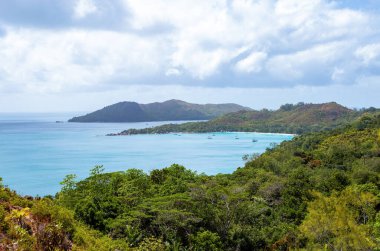 Anse Lazio Plajı, Praslin Adası, Seyşeller Cumhuriyeti, Afrika