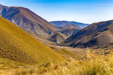Lindis Geçidi, Otago, Güney Adası, Yeni Zelanda, Okyanusya