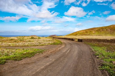 Mounts Lomo Blanco ve de la Mancha, Fuerteventura Adası, Kanarya Adaları, İspanya, Avrupa