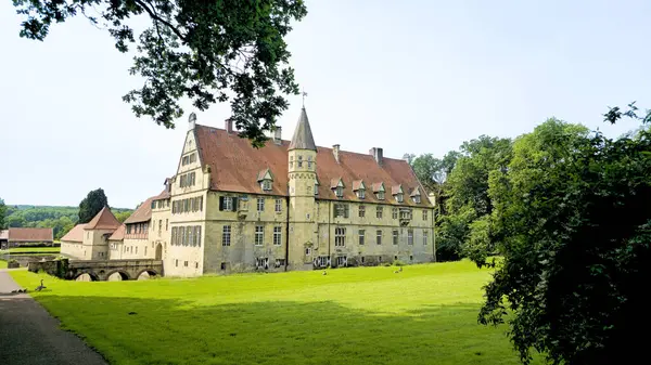 Havixbeck Kalesi, Kuzey Ren-Vestfalya, Almanya, Avrupa