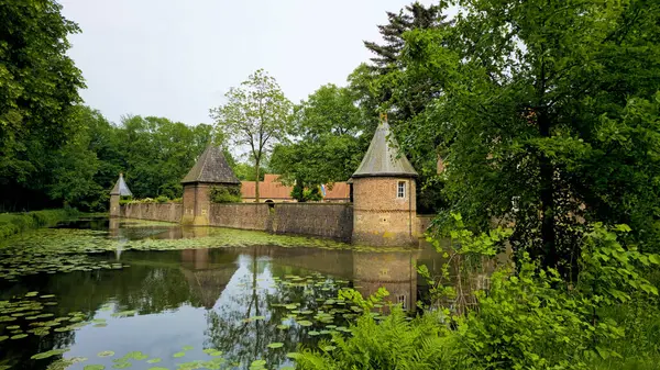 Welbergen Kalesi, Kuzey Ren-Vestfalya, Almanya, Avrupa