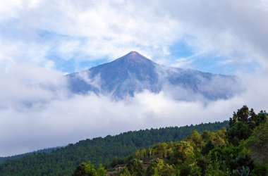 Volkan El Teide, Tenerife Adası, Kanarya Adaları, İspanya, Avrupa