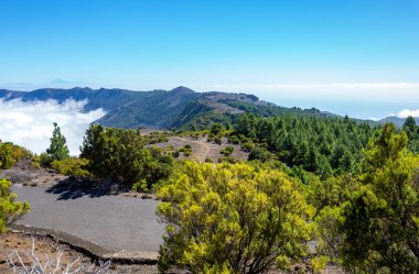 Görüntü Pico Malpaso, El Hierro Adası, Kanarya Adaları, İspanya, Avrupa