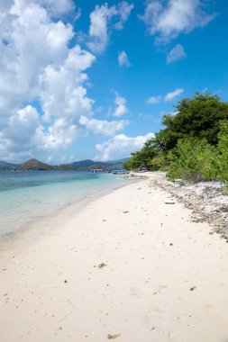 Gili Layar, Lombok, Endonezya, Güneydoğu Asya 'daki plaj