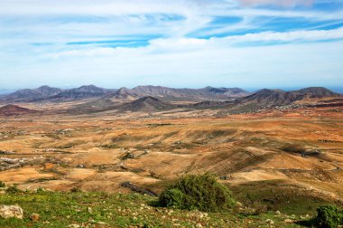 Valle de Santa Ines, Fuerteventura Adası, Kanarya Adaları, İspanya, Avrupa