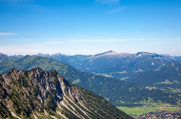 Allgau Alpleri, Oberstdorf, Bavyera, Almanya, Avrupa