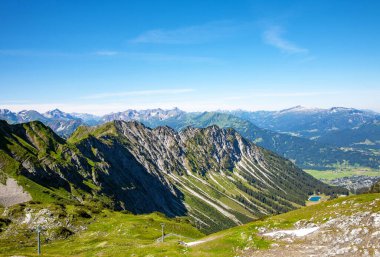 Yapay Göl, Allgau Alpleri, Bavyera, Almanya, Avrupa