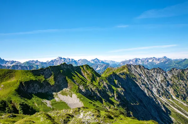 Allgau Alpleri, Oberstdorf, Bavyera, Almanya, Avrupa