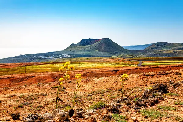 Volkan Monte Corona, Lanzarote Adası, Kanarya Adaları, İspanya, Avrupa