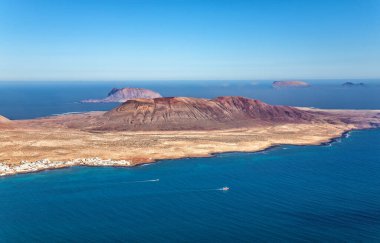 La Graciosa Adası, Lanzarote, Kanarya Adaları, İspanya, Avrupa