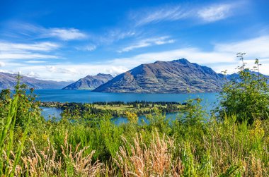 Wakatipu Gölü, Queenstown, Otago, Güney Adası, Yeni Zelanda, Okyanusya