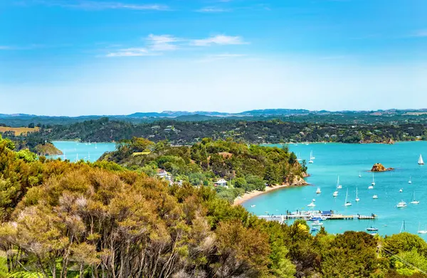 Russel Limanı, Kororareka Point, Kuzey Adası, Yeni Zelanda, Okyanusya. 