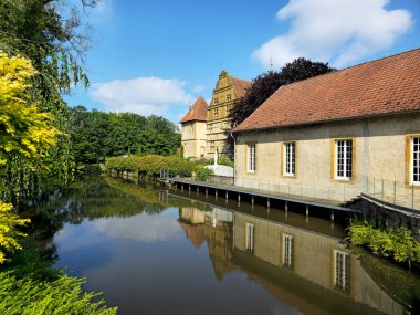 Su Kalesi Holtfeld, Kuzey Ren-Vestfalya, Almanya, Avrupa