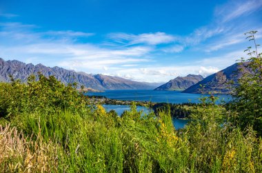 Wakatipu Gölü, Queenstown, Otago, Güney Adası, Yeni Zelanda, Okyanusya
