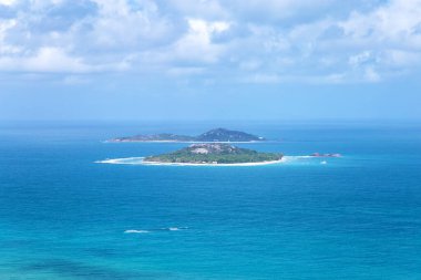 Adaların Kuzeni ve Kuzeni, Praslin, Seyşeller Cumhuriyeti, Afrika.