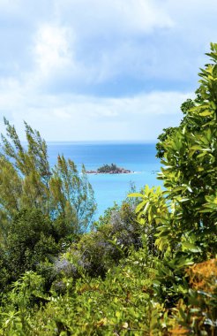 St. Pierre Adası Praslin Adası, Hint Okyanusu, Seyşeller Cumhuriyeti