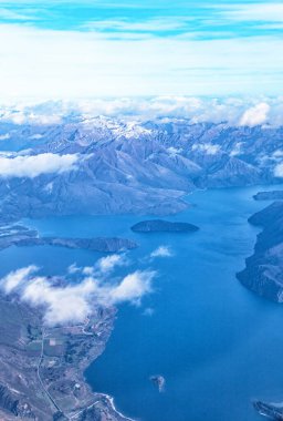 Glendhu Körfezi, Wanaka Gölü, Otago, Güney Adası, Yeni Zelanda, Okyanusya