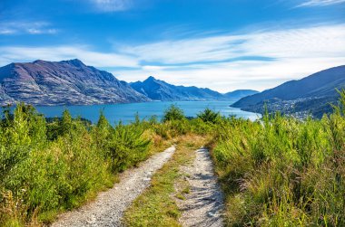 Wakatipu Gölü, Queenstown, Otago, Güney Adası, Yeni Zelanda, Okyanusya