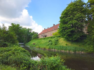 Su Kalesi Rhede, Kuzey Ren-Vestfalya, Almanya, Avrupa
