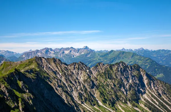 Allgau Alpleri, Oberstdorf, Bavyera, Almanya, Avrupa