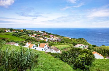 Köy Ajuda da Bretanha, Sao Miguel Adası, Azores, Portekiz, Avrupa