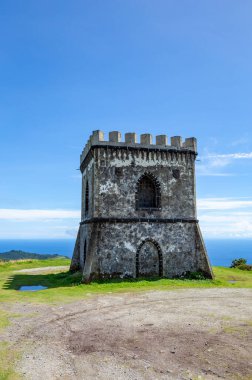 Castelo Branco, Beyaz Kale, Sao Miguel Adası, Azores, Portekiz, Avrupa