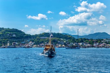 Labuan Bajo Limanı, Ost Nusa Tenggara, Flores, Endonezya, Güneydoğu Asya